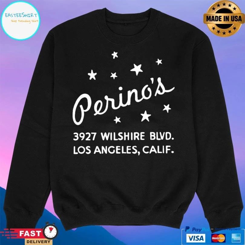 Perino’s 3927 Wilshire Blvd Los Angeles California T-shirts