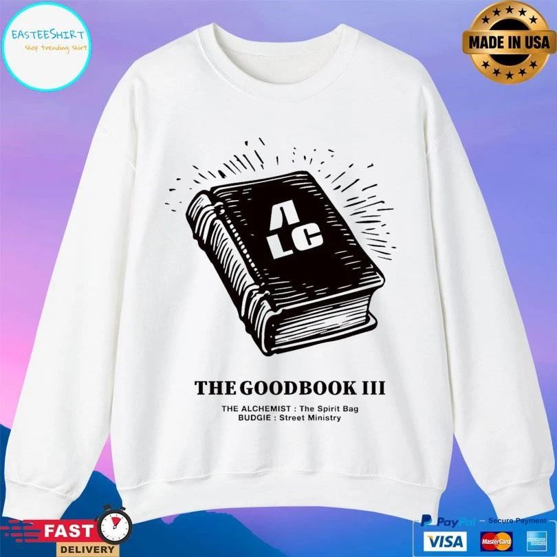 The Good Book III The Alchemist The Spirit Bag Budgie Street Ministry T-shirts