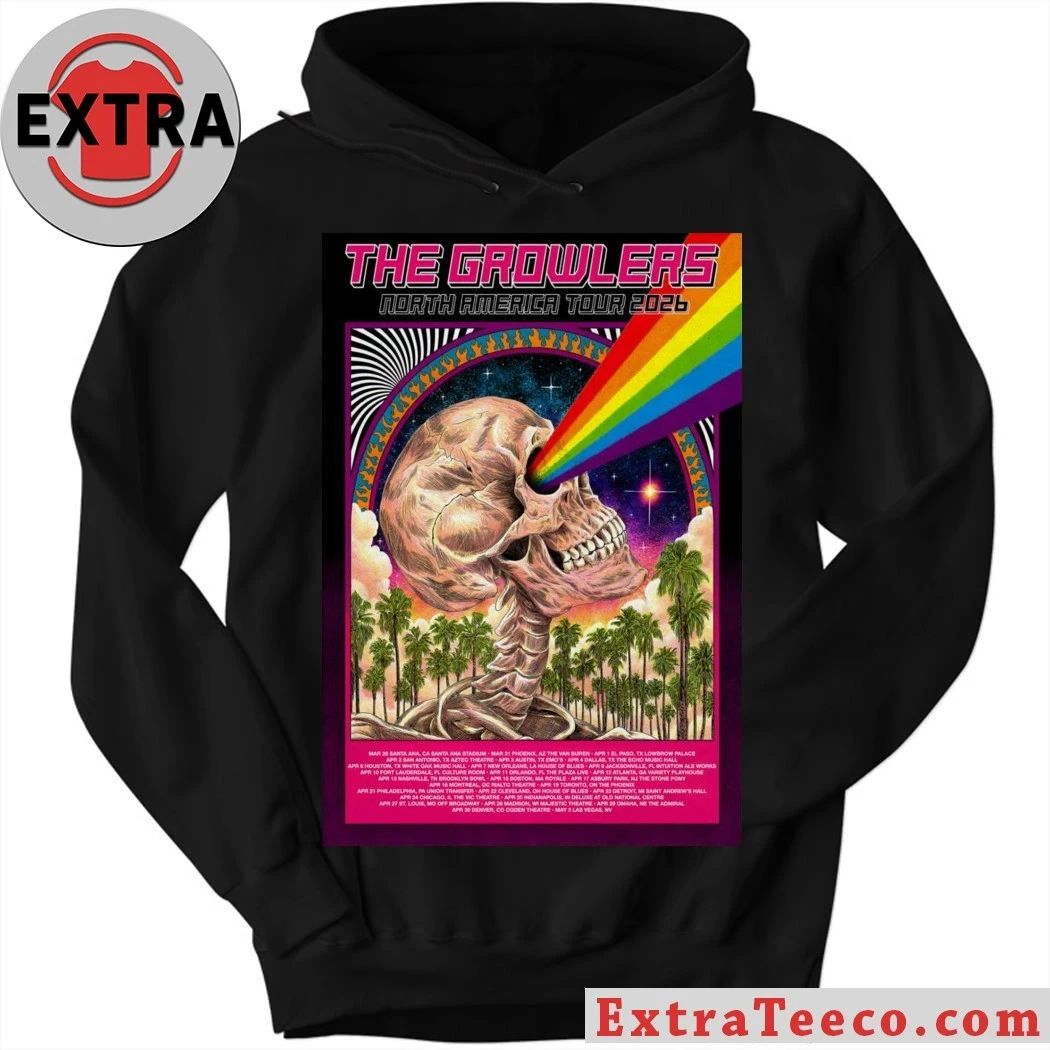 The Growlers 2026 NA Tour Poster Shirt