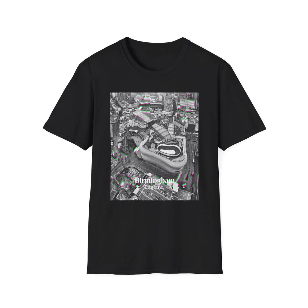 Birmingham England T-Shirt Black skyline