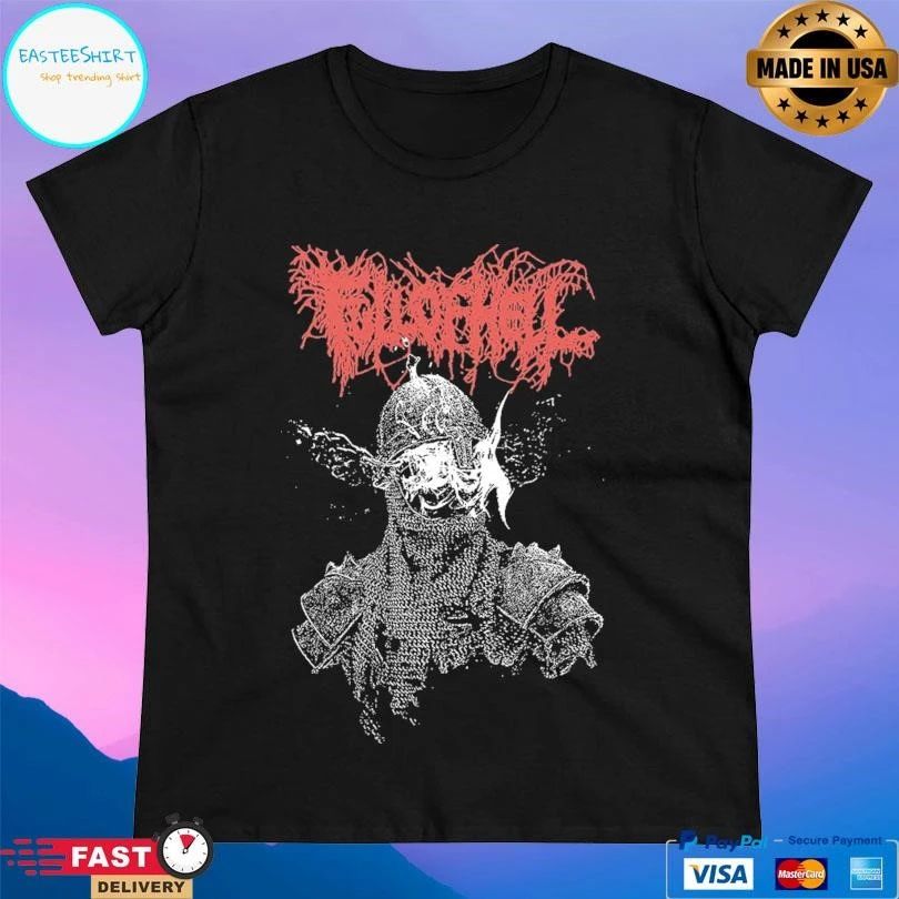 Full Of Hell Fallen Bat Knight T-shirts