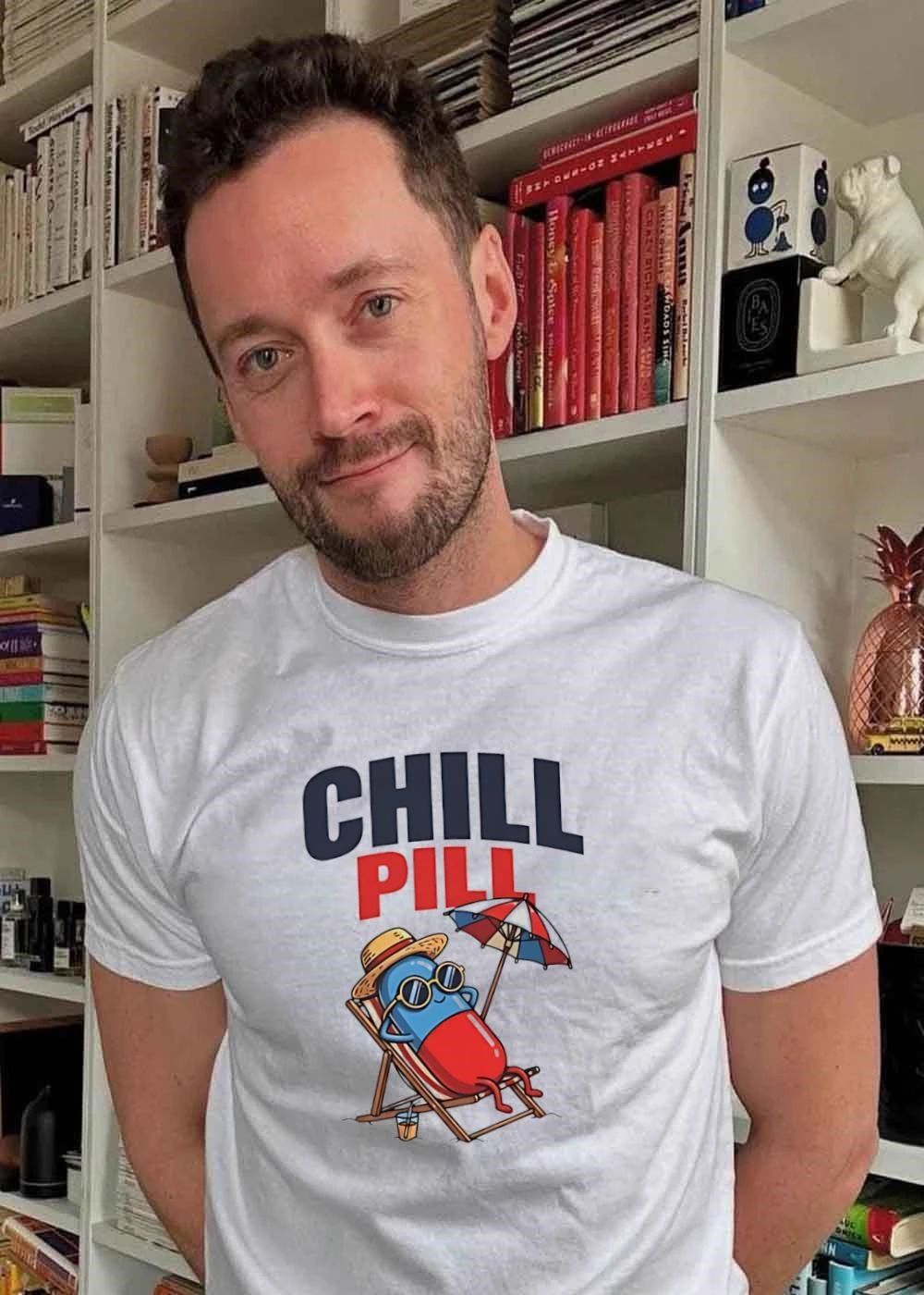 Relaxed Vacation Vibe Chill Pill Beach shirt