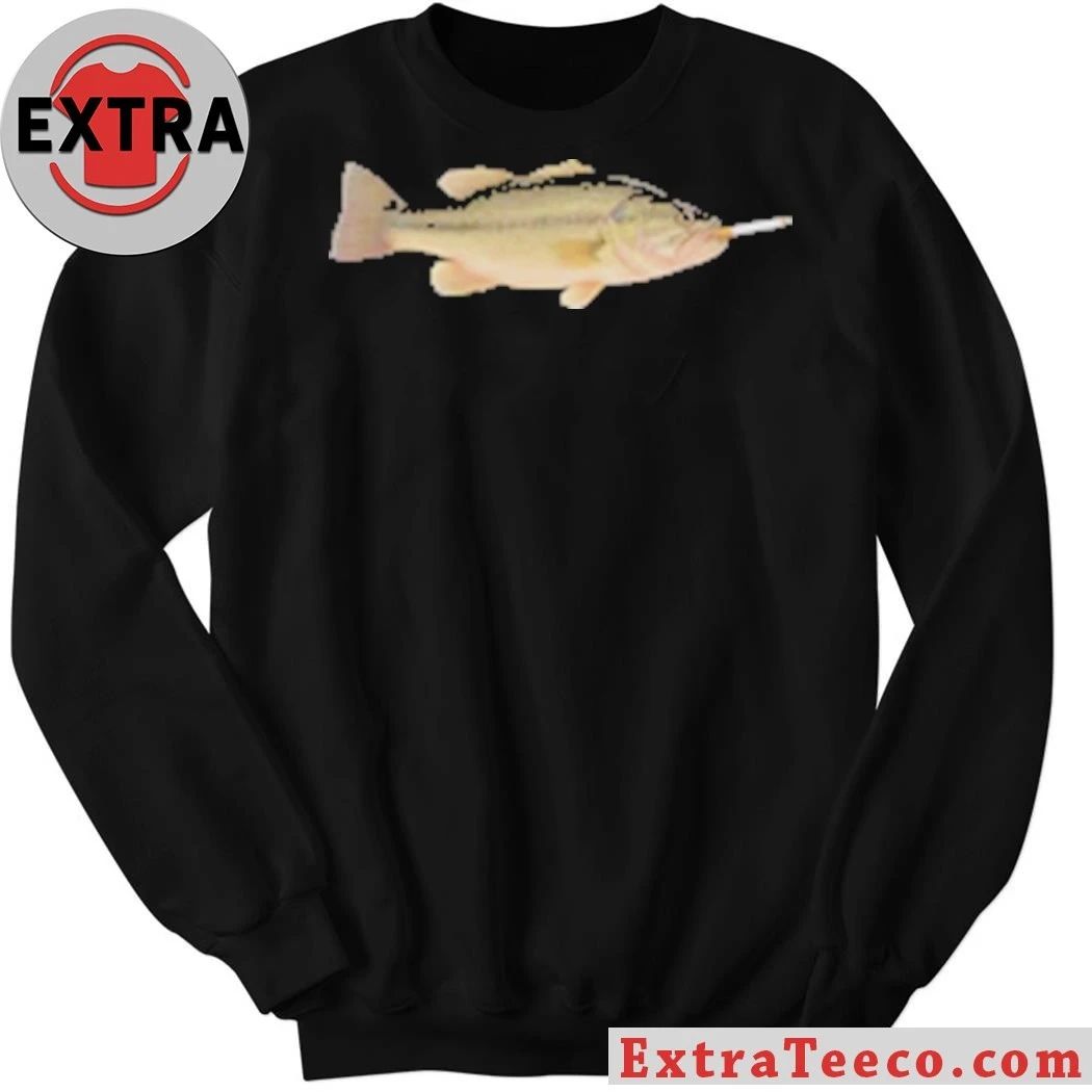 Fish Smoking Cigarette T-Shirt
