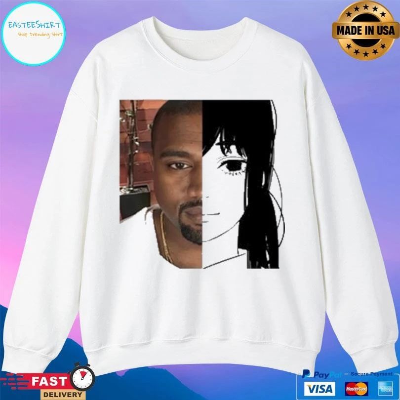 Kanye West Ye X Asa Mitaka Anime T-shirts