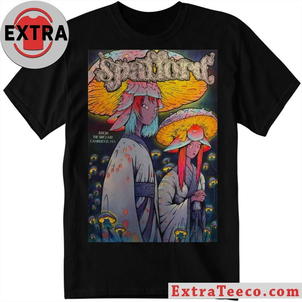 Spafford Mar 13 2026 Poster Cambridge MA Shirt