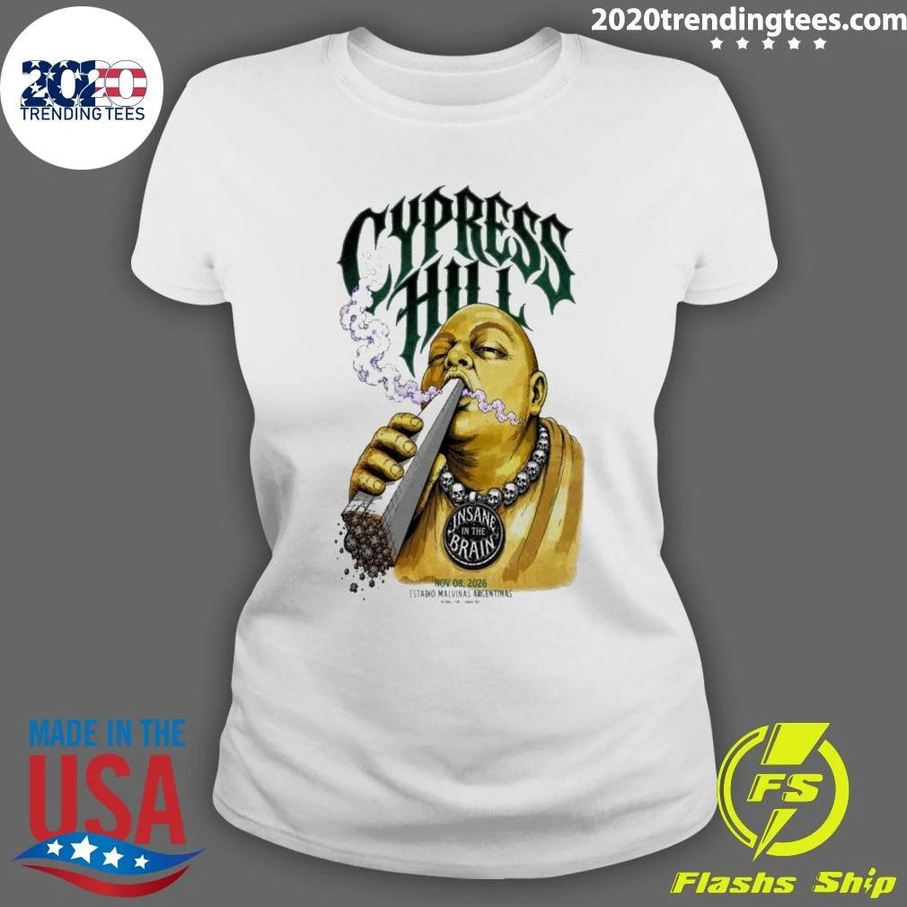 Cypress Hill Concert Buenos Aires, Argentina Nov 08 2026 Poster Shirt