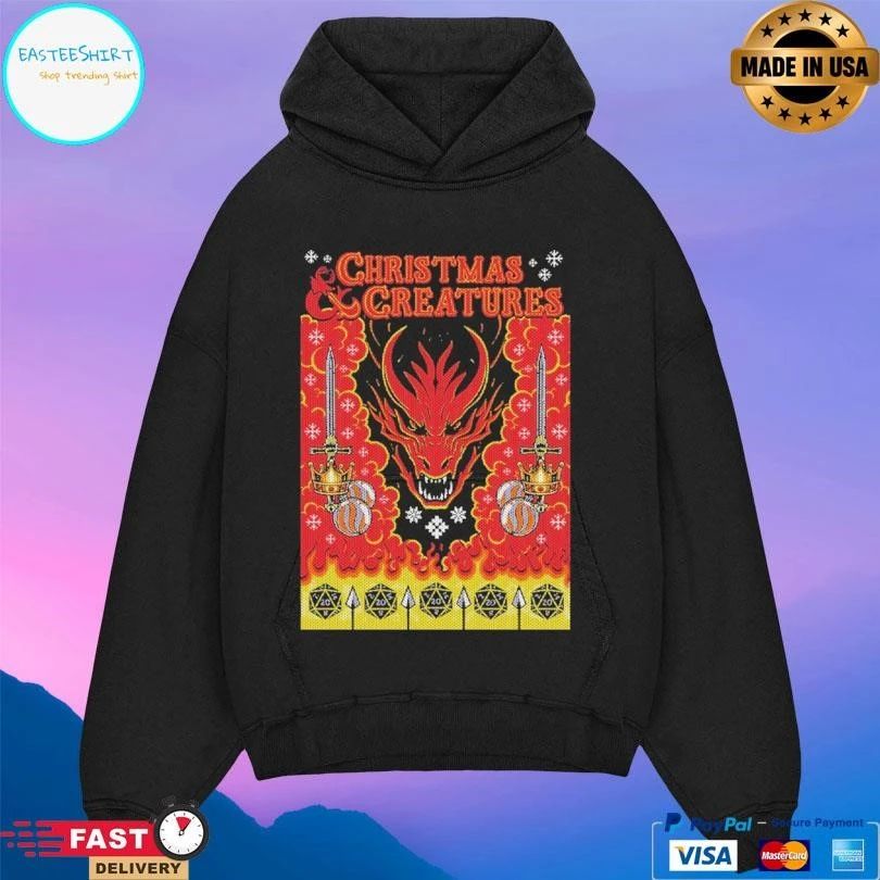 Christmas And Creatures Arinesart T-shirts