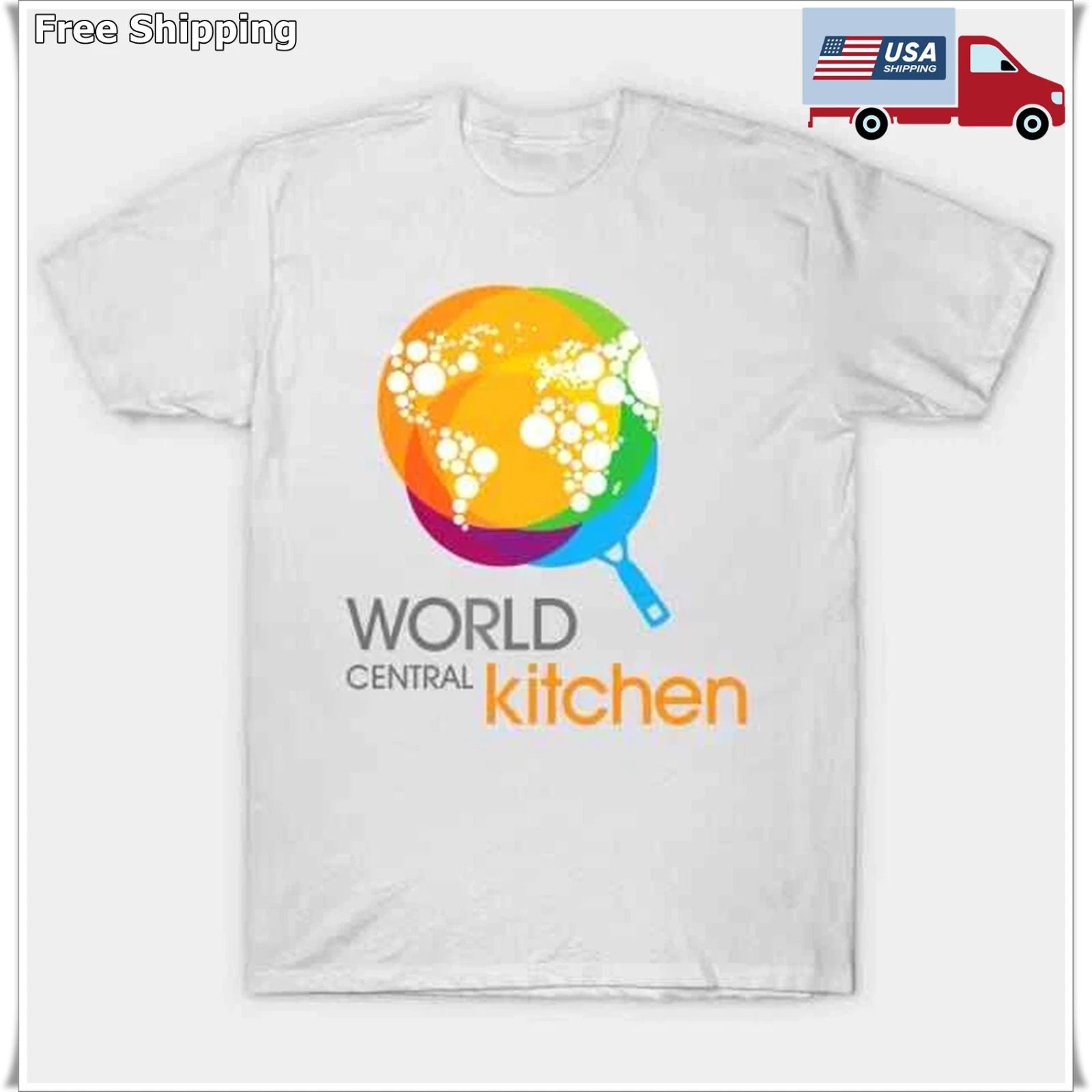world central kitchen T-Shirt S-5XL Fast Shipping