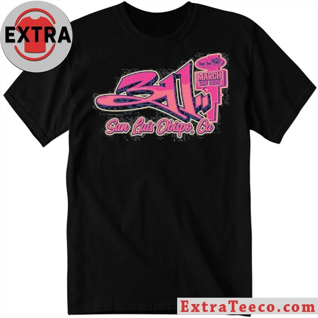 311 Match 3 3 2026 San Luis Obispo CA Shirt