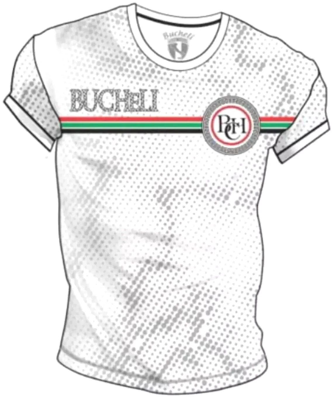 Men’s Bucheli T Shirt,Soft Cotton,Stretch,Italian Style L XL…..B2.