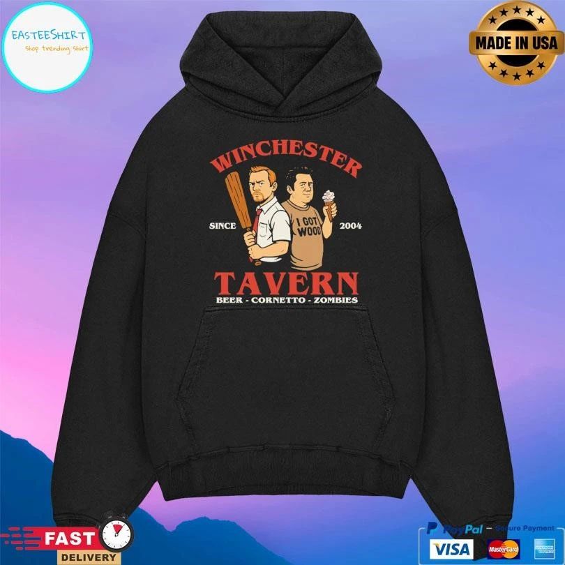 Winchester Tavern Beer Cornetto Zombies Since 2004 T-shirts