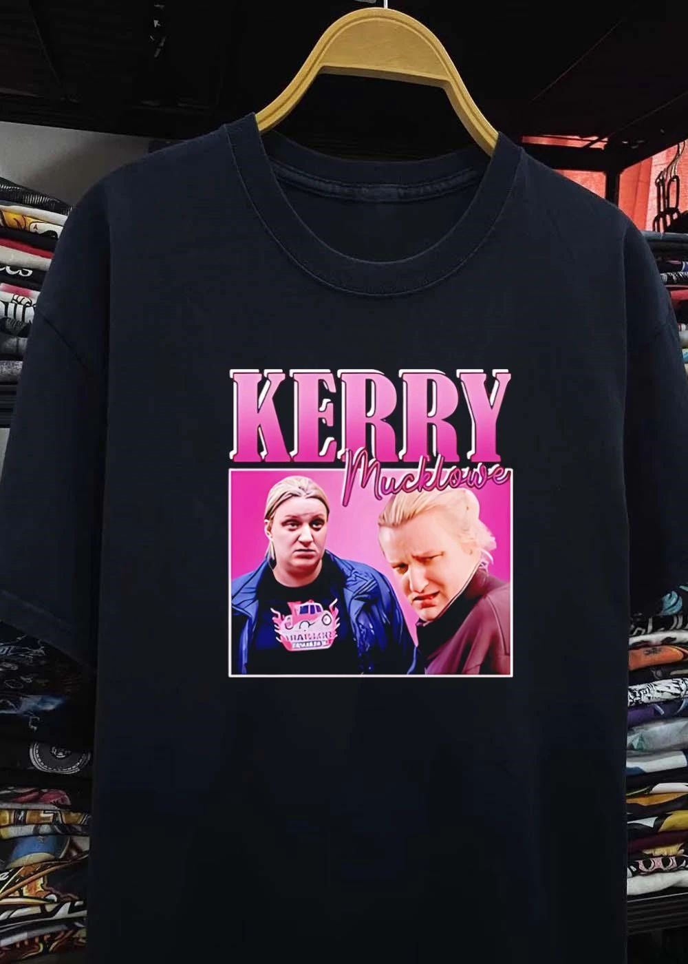 Kerry Mucklowe Fan Art Portrait Graphic T-Shirt
