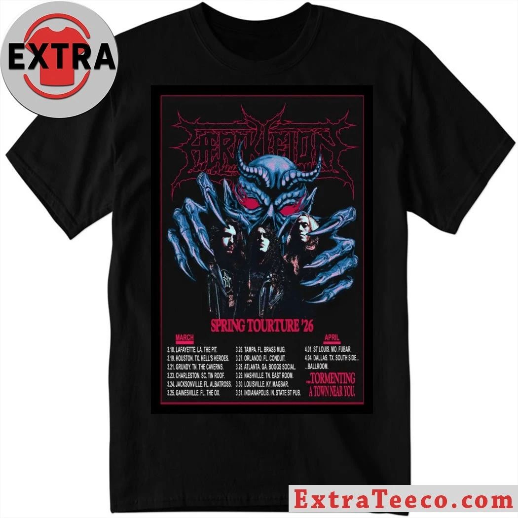 HERAKLEION 2026 Spring Tour Poster Shirt