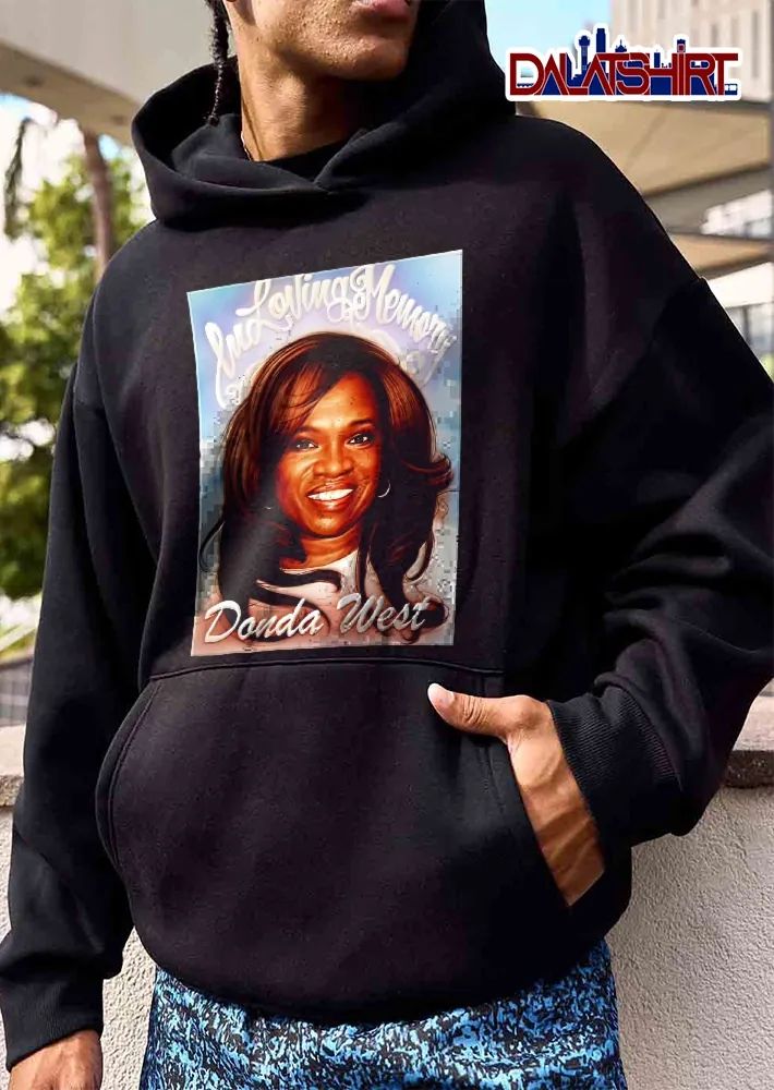 In Loving Memory Donda West Smiling Woman Portrait Clouds Sky shirt