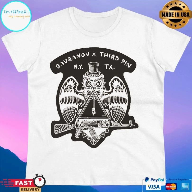 Davranov X Third Pin Ny Tx Owl T-shirts