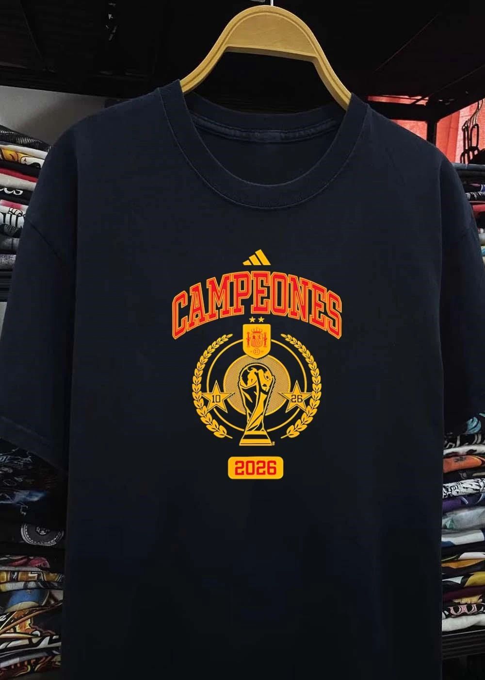 Champions Spain 2026 World Cup Soccer T-Shirt