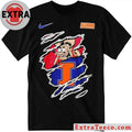 Illinois Fighting Illini NCAA Varsity Savage Logo T-Shirt