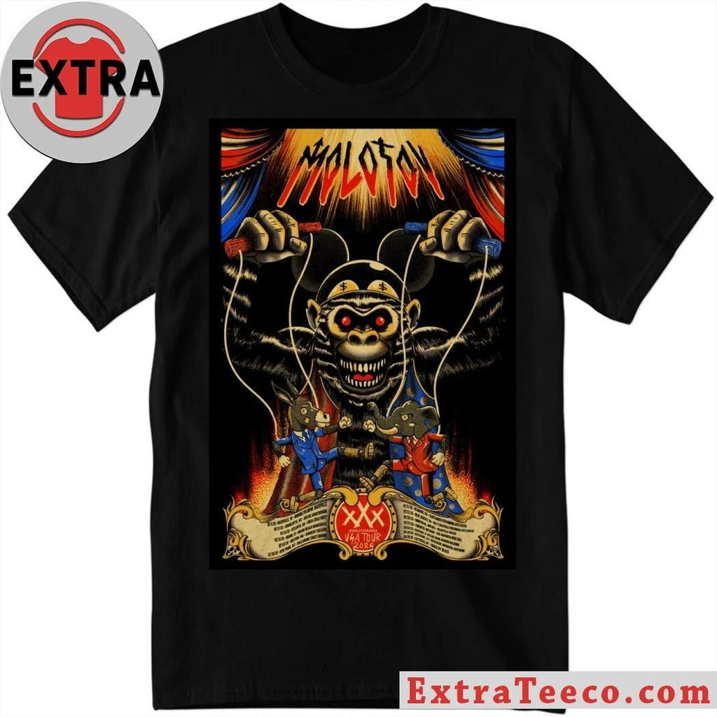 Original Molotov USA 2026 Tour Poster Shirt