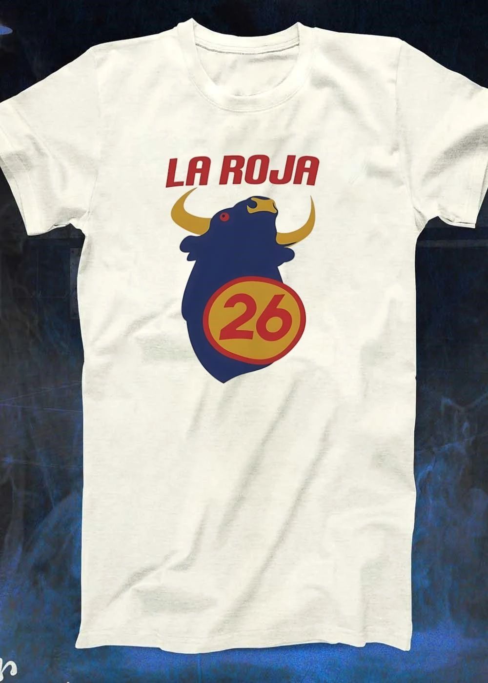 La Roja Bull 26 Apparel Spain Football Team T-Shirt