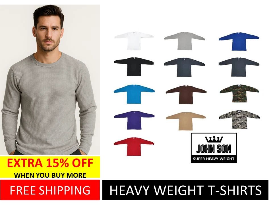 Thermal Long Sleeve Shirt for Cold Work Freezer Warehouse AC Job Warm [JOHN SON]