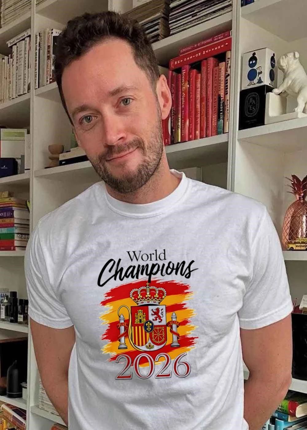 Merchandise World Champions 2026 Spain National Team T-Shirt