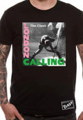 The Clash London Calling Joe Strummer Rock Official Mens Unisex T-Shirt