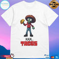 Zombie Holding Taco Mmm Tacos T-shirts