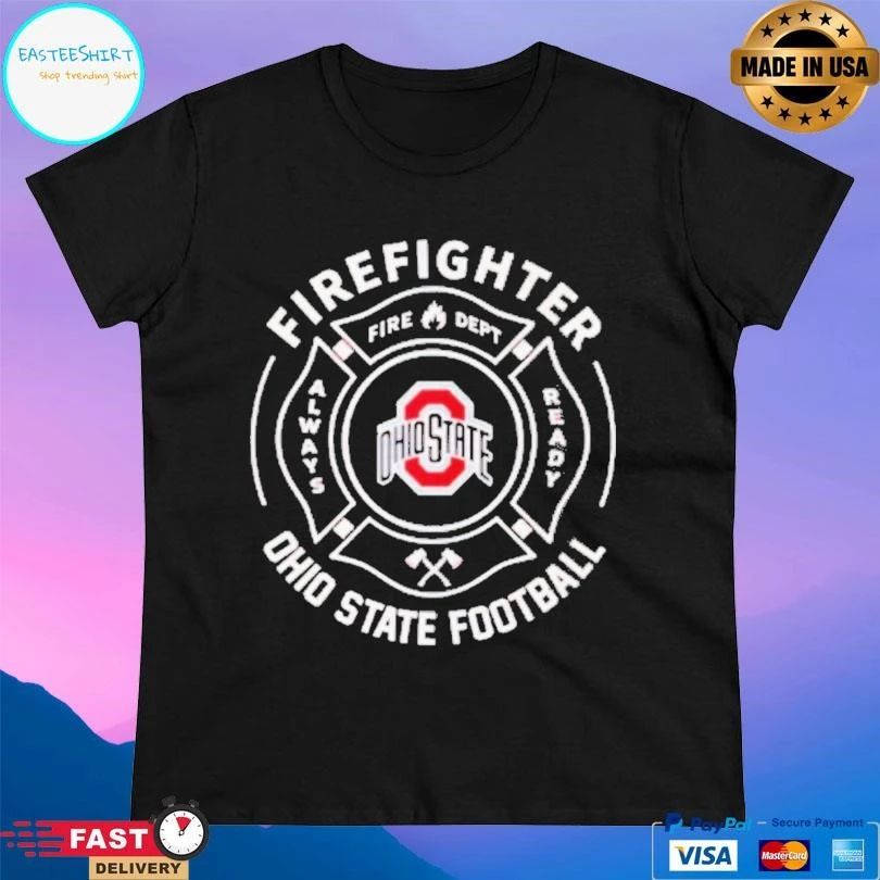 Ohio State Football Firefighter T-shirts