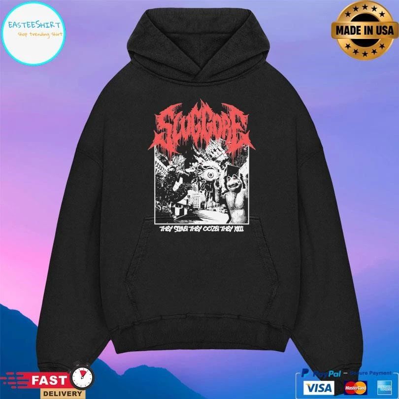 Slug Gore They Slime They Ooze They Kill T-shirts