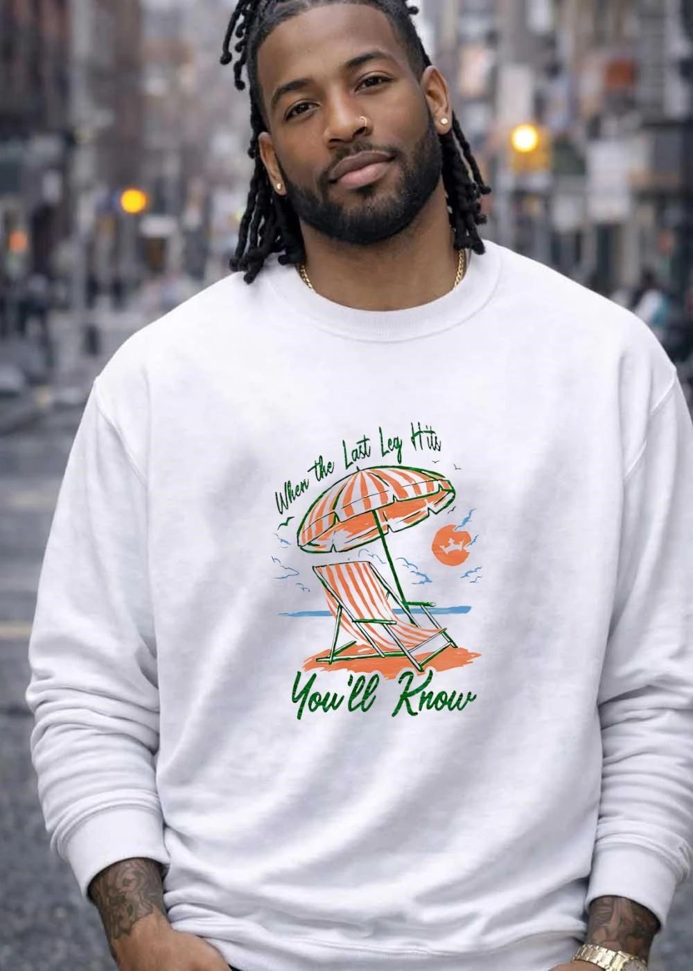 Beach Relaxation Apparel When the Last Leg Hits Youll Know T-Shirt