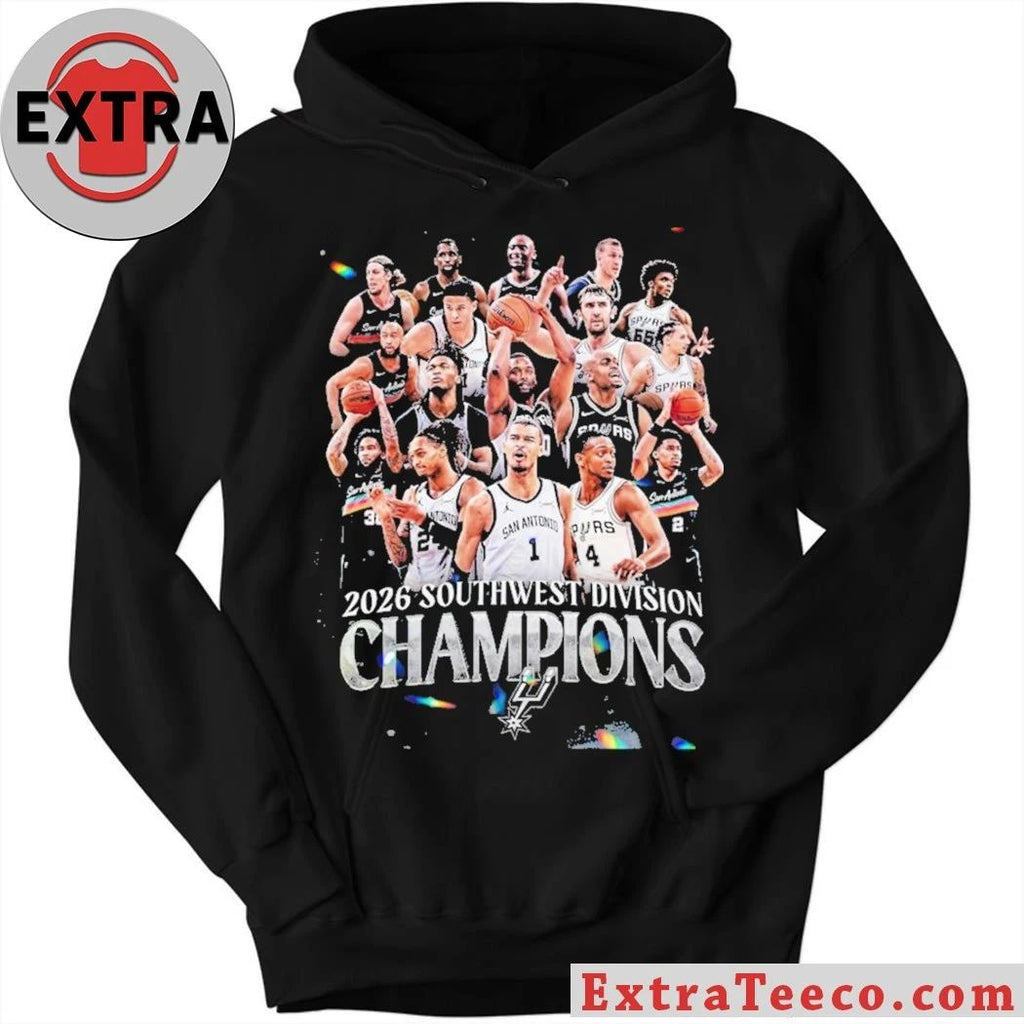 San Antonio Spurs 2026 Southwest Division Champions Shirt