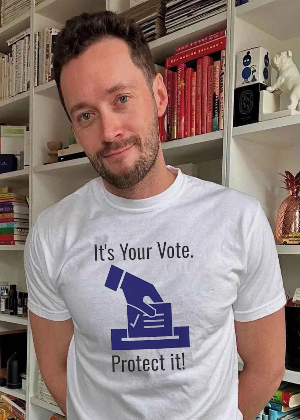Vote Securely Election Ballot It Is Your Vote Protect It T-Shirt