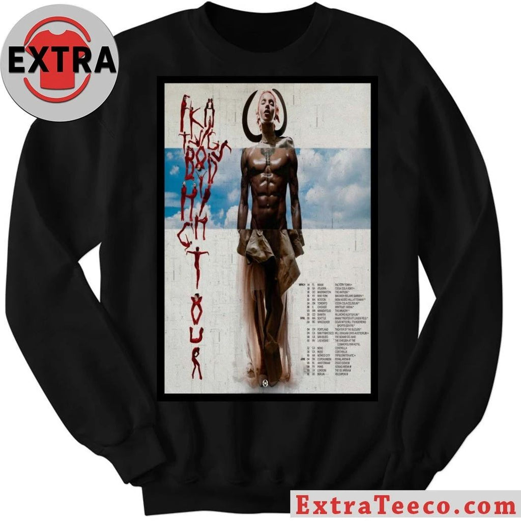 Original FKA Twigs Body High Tour in Miami 3 14 26 Poster Shirt