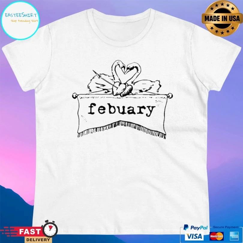Febuary Emo Swan T-shirts