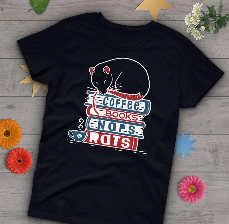 Comfort Tee Rat Lover Gift Cute Women Men Pet Animal Shirt