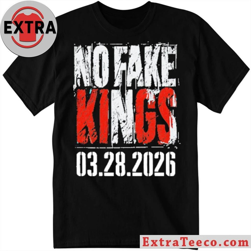 No Fake Kings 03-28-2026 Corruption in Plain Sight Anti-Trump T-Shirt