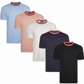 New Mens T Shirts Printed Cotton Short Sleeve Crew Neck Summer Beach Tees Top