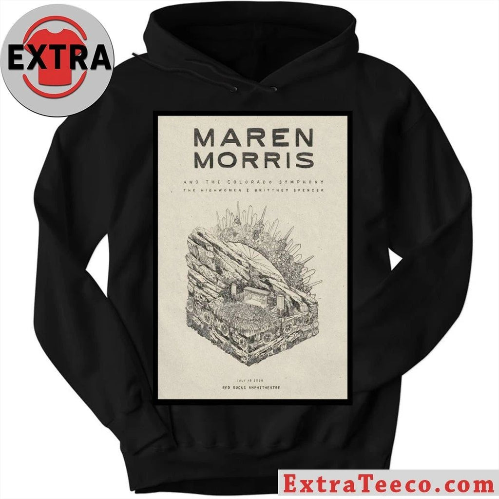 Maren Morris Red Rocks Amphitheatre In Morrison CO July 19 2026 Poster Shirt