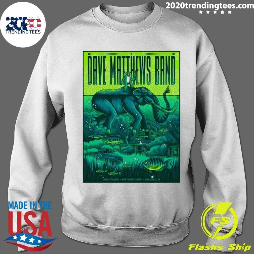 Dave Matthews Band June 27 2026 Ruoff Music Center in Noblesville IN Tee Shirt