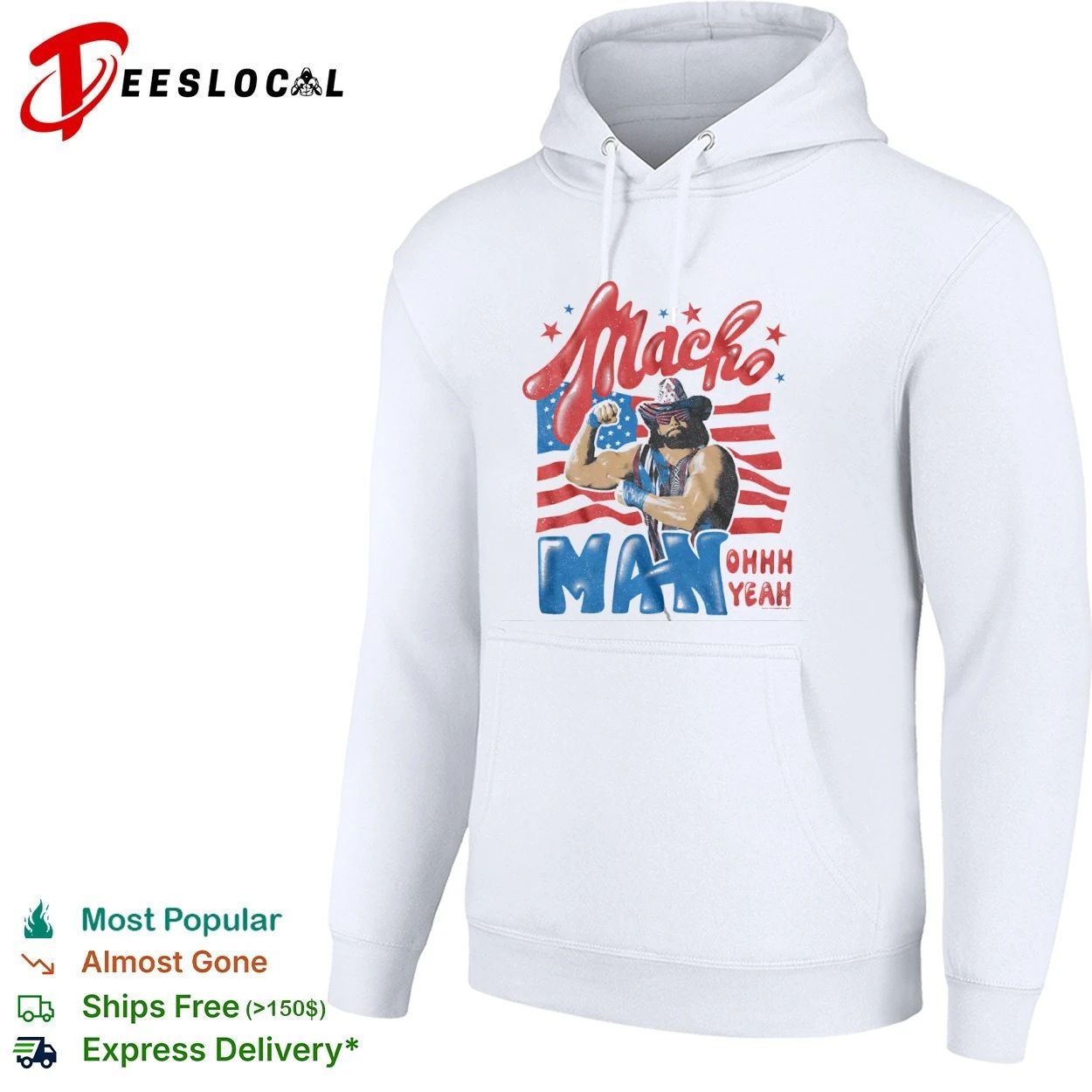 Patriotic Macho Man Randy Savage Ohhhh Yeah T-shirt