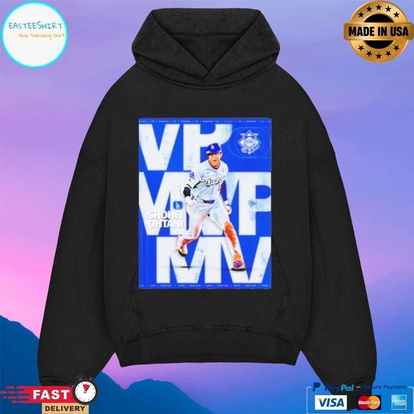 Mvp Shohei Ohtani 4x National League Los Angeles Dodgers T-shirts