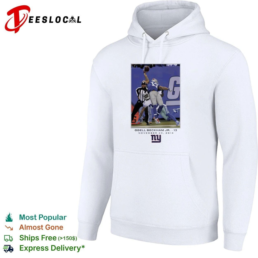 New York Giants Odell Beckham Jr November 23 2014 T-shirt