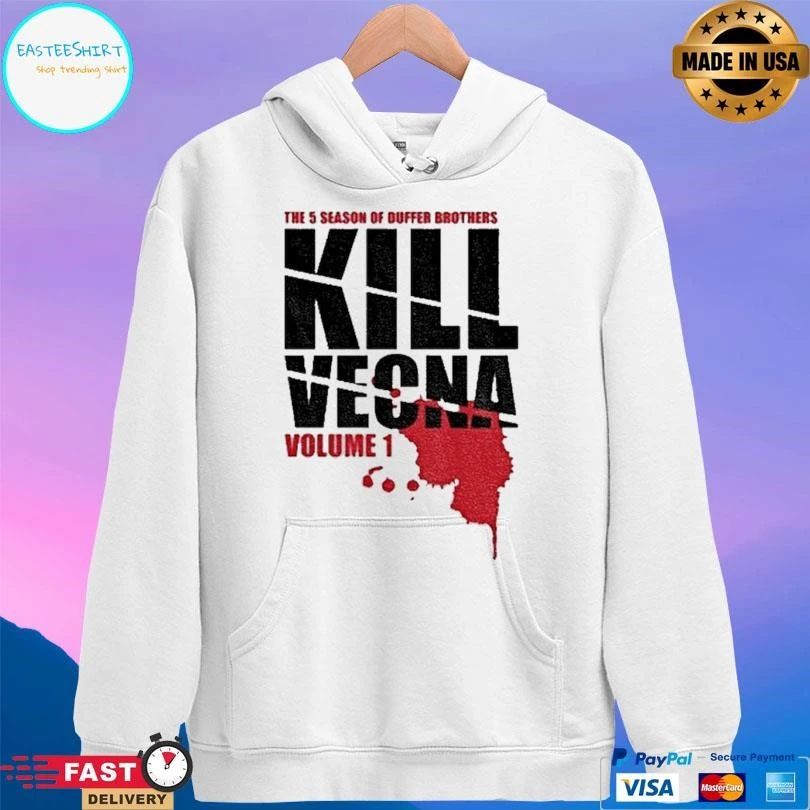 The 5 Season Of Duffer Brothers Kill Vecna Volume 1 T-shirts