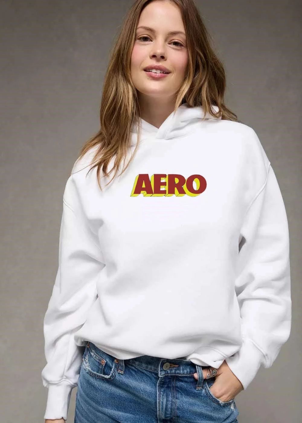 Aero Red Front Yellow Depth Black Outlines 3d Block Lettering Pop Art shirt