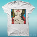 T-shirt " Quadro Girl Silence " White The Happiness Is Have My T-shirt New