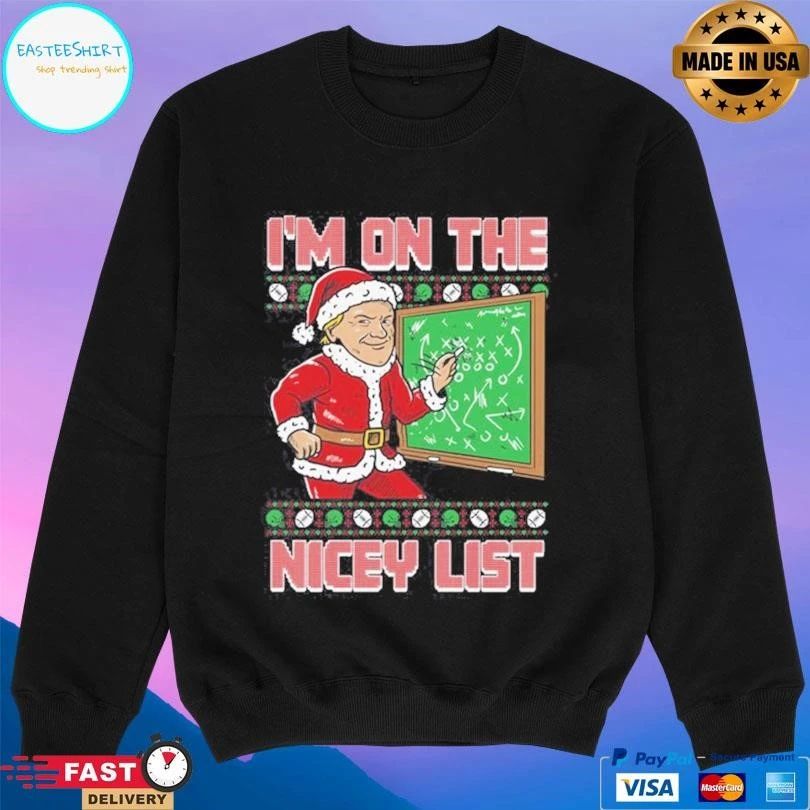 I’m On The Nicey List Christmas 2025 T-shirts