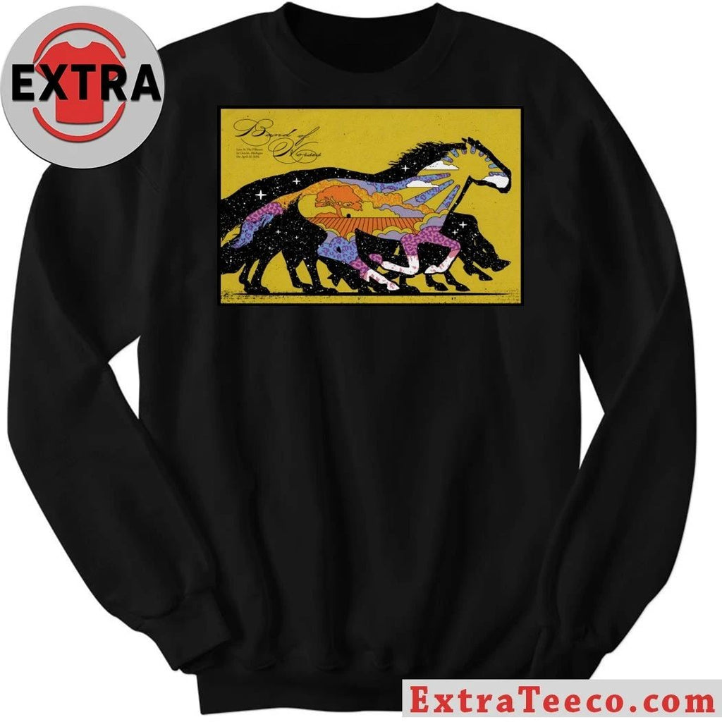 Band Of Horses Apr 22 2026 The Fillmore Detroit Show Poster T-Shirt