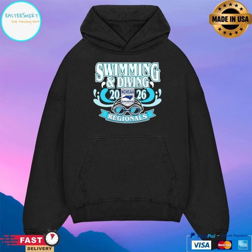 NCHSAA Swimming And Diving Regional 2026 T-shirts