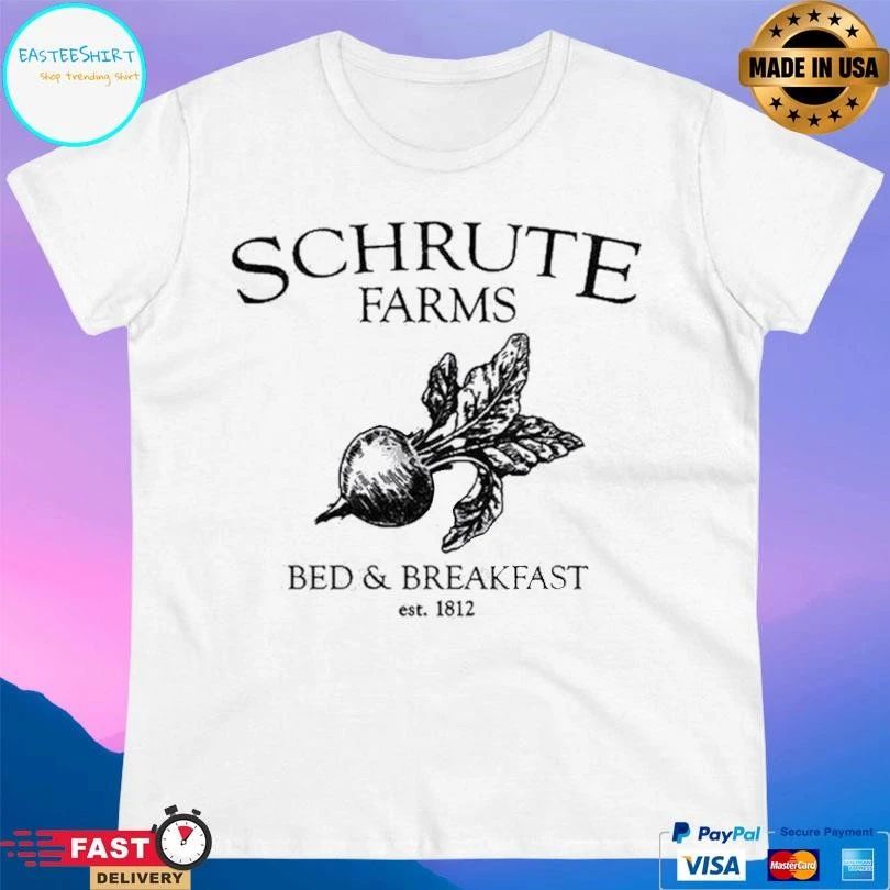 Schrute Farms Bed And Breakfast Est 1812 T-shirts