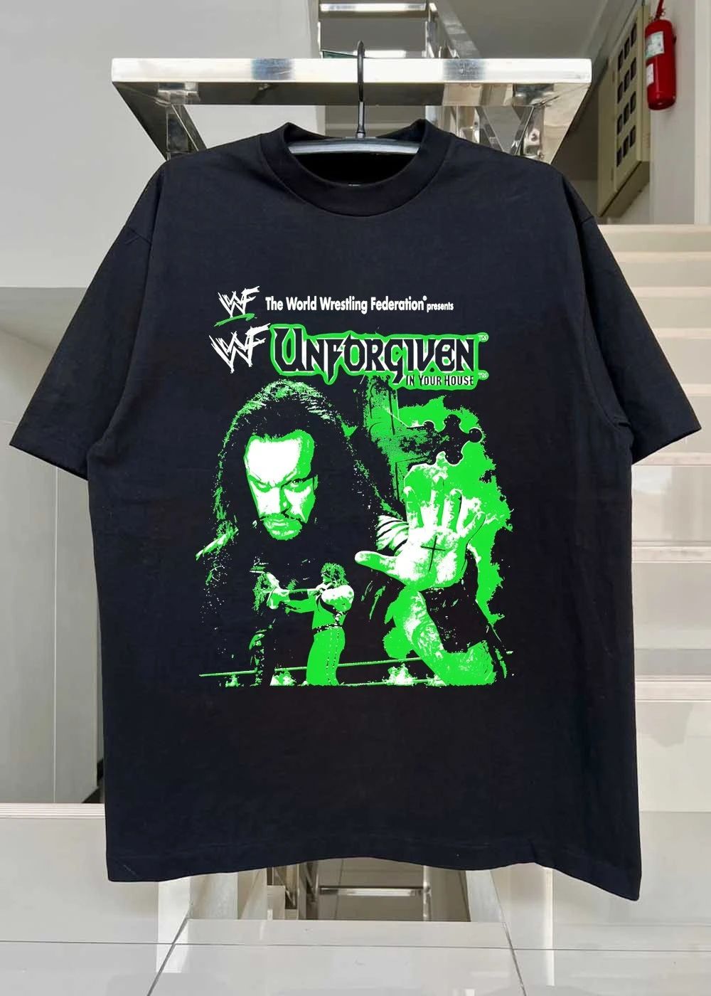 WWF The World Wrestling Federation Presents Unforgiven In Your House Undertaker T-Shirt